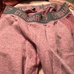 pink gym shake leggings